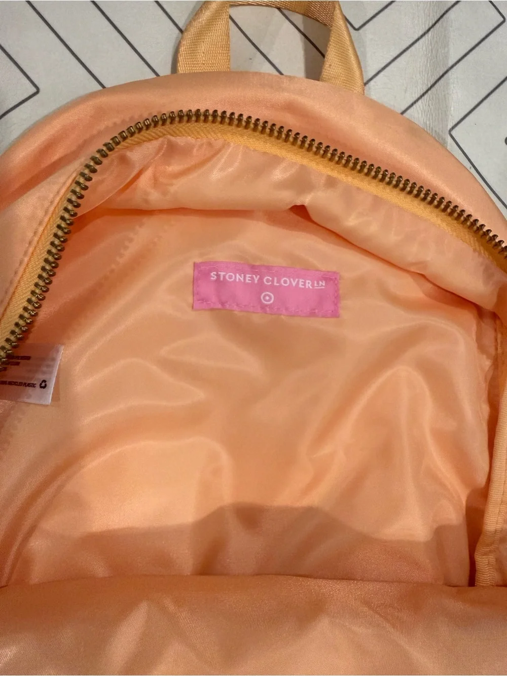 Stoney Clover Lane orange zip